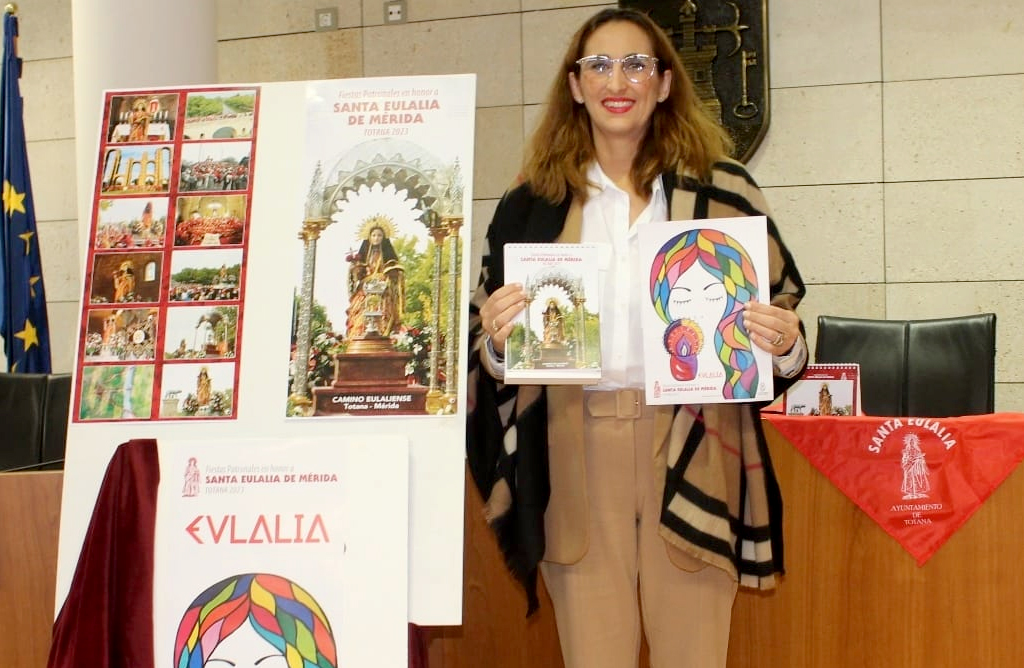 Un calendario con imgenes del Camino Eulaliense ilustra el programa de fiestas 
